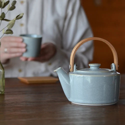 SALIU 祥SYO系列 日式茶壺茶杯禮盒 蜜色